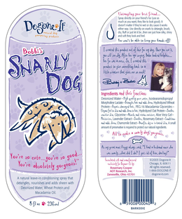 SNARLY DOG trademark
