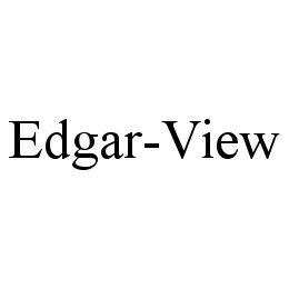 EDGAR-VIEW trademark
