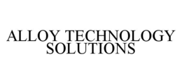 ALLOY TECHNOLOGY SOLUTIONS trademark