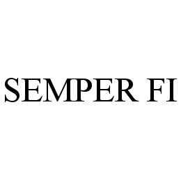 SEMPER FI trademark
