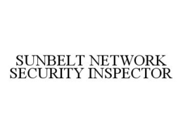 SUNBELT NETWORK SECURITY INSPECTOR trademark