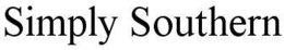 SIMPLY SOUTHERN trademark