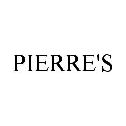 PIERRE'S trademark