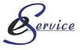 LOWER CASE "E" INTERTWINED WITH LARGE, UPPER CASE "S," FOLLOWED BY LOWER CASE LETTERS "ERVICE" TOGETHER SPELLING THE WORD "ESERVICE." trademark