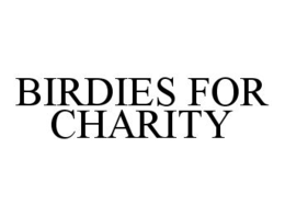 BIRDIES FOR CHARITY trademark