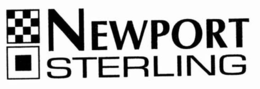 NEWPORT STERLING trademark