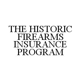 THE HISTORIC FIREARMS INSURANCE PROGRAM trademark