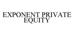 EXPONENT PRIVATE EQUITY trademark