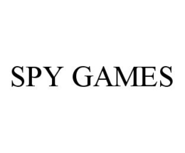 SPY GAMES trademark