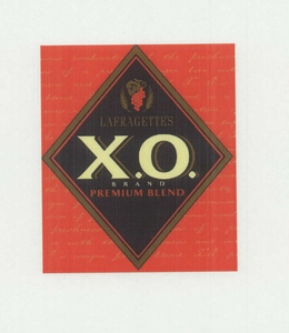 LAFRAGETTE'S X.O. BRAND PREMIUM BLEND trademark