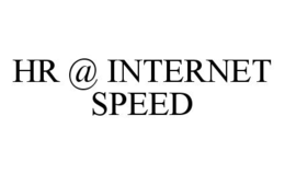 HR @ INTERNET SPEED trademark