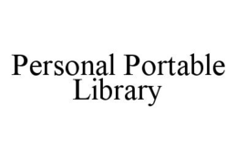 PERSONAL PORTABLE LIBRARY trademark