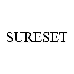 SURESET trademark