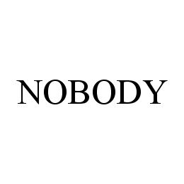 NOBODY trademark