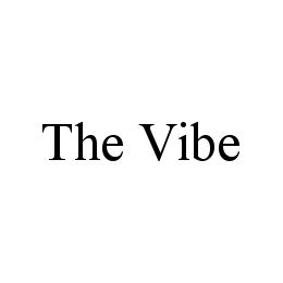 THE VIBE trademark
