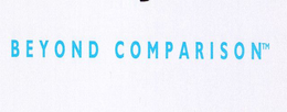 BEYOND COMPARISON trademark