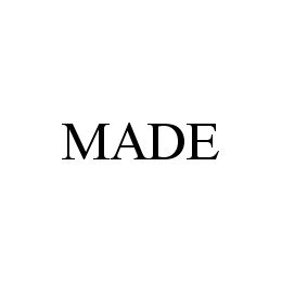MADE trademark