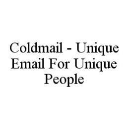 COLDMAIL - UNIQUE EMAIL FOR UNIQUE PEOPLE trademark