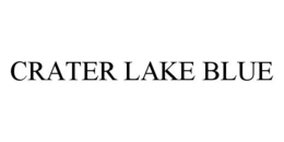 CRATER LAKE BLUE trademark