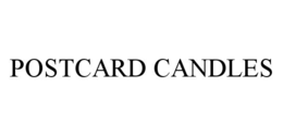 POSTCARD CANDLES trademark