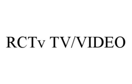 RCTV TV/VIDEO trademark