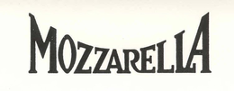 MOZZARELLA trademark