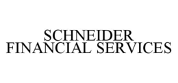 SCHNEIDER FINANCIAL SERVICES trademark