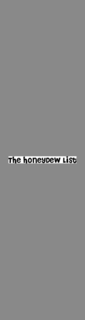 THE HONEYDEW LIST trademark