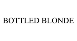 BOTTLED BLONDE trademark