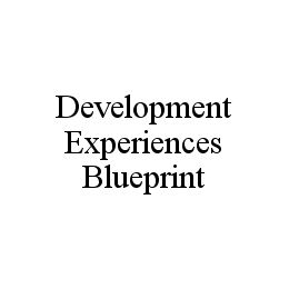 DEVELOPMENT EXPERIENCES BLUEPRINT trademark