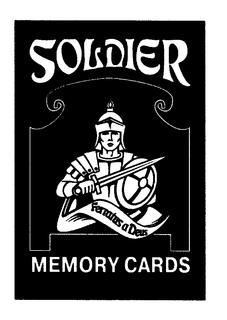 SOLDIER FERRATUS A DEUS MEMORY CARDS trademark
