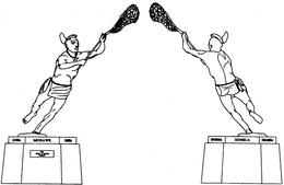 THE TEWA'A'RATON TROPHY CAYUGA MOHAWK ONEIDA ONONDAGA SENECA TUSCARORA trademark