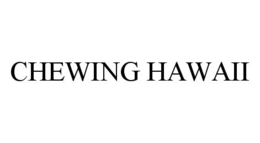 CHEWING HAWAII trademark