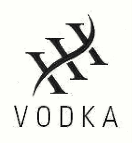 XXX VODKA trademark