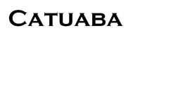 CATUABA trademark