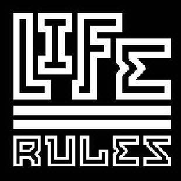 LIFE RULES trademark