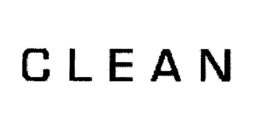 C L E A N trademark