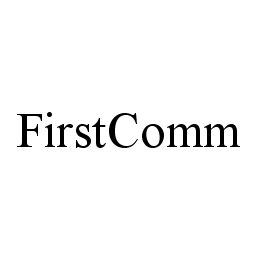 FIRSTCOMM trademark
