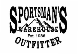 SPORTSMAN'S WAREHOUSE EST. 1986 OUTFITTER trademark