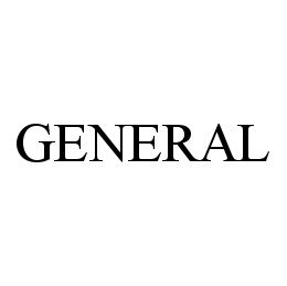 GENERAL trademark