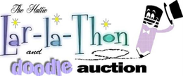 THE HATTIE LAR-LA-THON AND DOODLE AUCTION trademark
