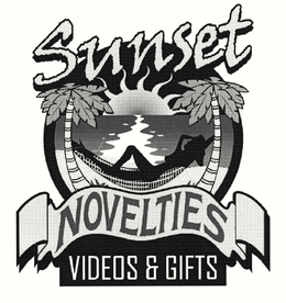 SUNSET NOVELTIES VIDEOS & GIFTS trademark