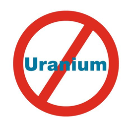 URANIUM AND CIRCLE AND BAR trademark