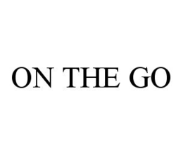 ON THE GO trademark