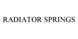 RADIATOR SPRINGS trademark