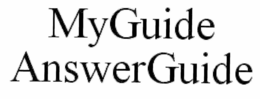 MYGUIDE ANSWER GUIDE trademark