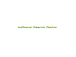 ANY DOCUMENT ANYWHERE ANYTIME trademark