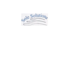 SOLE SOLUTIONS trademark