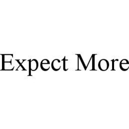 EXPECT MORE trademark