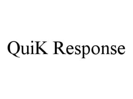 QUIK RESPONSE trademark